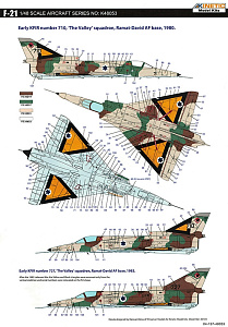 Model kit 1/48 F-21 IAF KFIR C1/USMC F-21A Lion (Kinetic Model Kits)