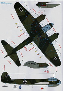 Decal 1/32 Junkers Ju-88A-1 (3) (Techmod)