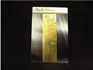 Photo Etching Kit MiG-25. Exterior (ICM) (designed to be used with ICM) (Metallic Details)