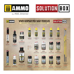 SOLUTION BOX 21 – WWII German Mid-War Vehicles (Ammo Mig)