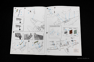 Model kit 1/72 Messerschmitt Me-262A-1a "White 3" (W.Nr. 500071) (Arma Hobby)