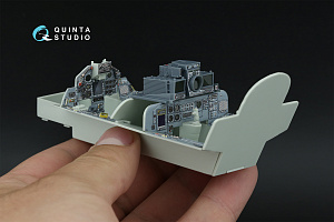 Tornado ECR German 3D-Printed & coloured Interior on decal paper (Revell) (Small version) (with 3D-printed resin parts)