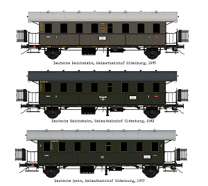 Model kit 1/35 Cid-27 Passenger Carriage (Das Werk)