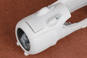 Additions (3D resin printing) 1/72 Curtiss H-75 A1/A2 Hawk engine set (designed to be used with Arma Hobby kits)