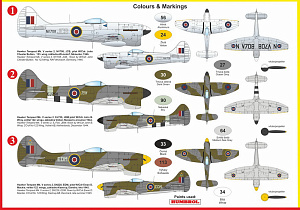 Model kit 1/72 Hawker Tempest Mk.V (Kovozavody Prostejov)