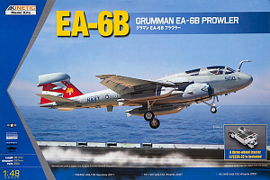 Model kit 1/48 Grumman EA-6B Prowler (New Wings) (Kinetic Model Kits)