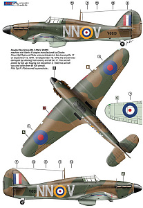 Decal 1/72 310th Squadron RAF, Part I / Hawker Hurricane Mk.I (AML)