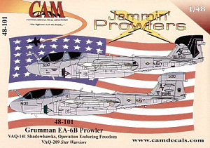 Decal 1/48 Grumman EA-6B Prowlers (2) (CAM)