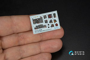 RF-4C Phantom II (late without DMAS) 3D-Printed & coloured Interior on decal paper (Hasegawa) (Small version) (with 3D-printed resin parts)