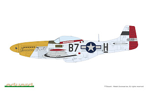 Model kit 1/48 MIGHTY EIGHT: 65th Fighter Wing (P-51D Mustang)  (Eduard kits)