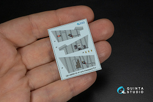 RF-4C Phantom II (early) 3D-Printed & coloured Interior on decal paper (Hasegawa) (with 3D-printed resin parts)