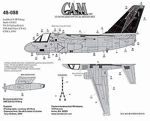 Decal 1/48 Lockheed S-3B Viking (1) (CAM)