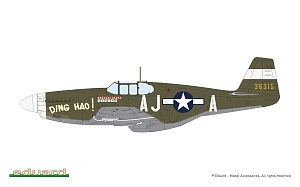 Model kit 1/48 North-American P-51B/C Mustang Weekend edition (Eduard kits)