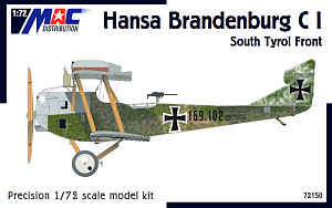 Model kit 1/72 Hansa-Brandenburg C.I Srs. 169 South Tyrolean Front (MAC Distribution)