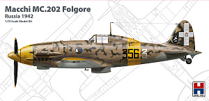 Model kit 1/72 Macchi C.202 Folgore Russia 1942 (ex Hasegawa)  (Hobby 2000)