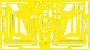 Additions (3D resin printing) 1/72 Lockheed-Martin F-35B 1/72 (designed to be used with Tamiya kits)