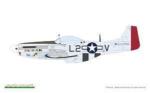 Model kit 1/48 MIGHTY EIGHT: 65th Fighter Wing (P-51D Mustang)  (Eduard kits)