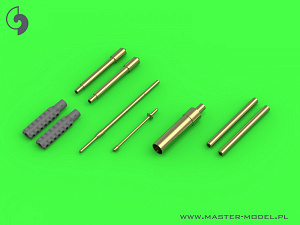 Aircraft guns (brass) 1/48 Dornier Do-335B-2 - detail set - MG 151, MK-103 tips, FuG 25a antenna, Pitot Tube