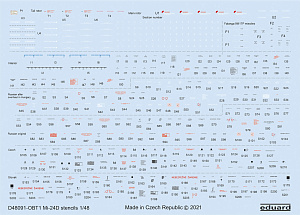 Decal 1/48 Mi-24D stencils (ZVE)