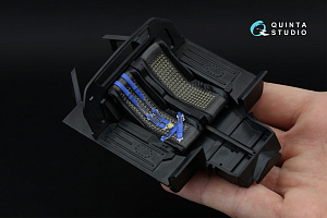 Ford GT40 Mark II 3D-Printed & coloured Interior on decal paper (Fujimi) (Small version)