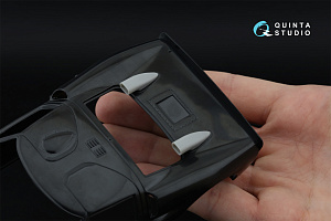 Ford GT40 Mark II 3D-Printed & coloured Interior on decal paper (Fujimi) (with 3D-printed resin parts)