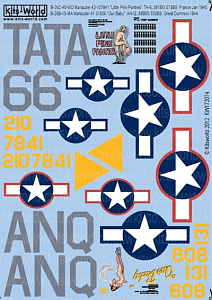 Decal 1/72 Martin B-26C-45-MO Marauder (2) (Kits-World)