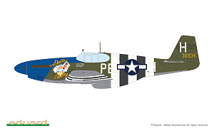 Model kit 1/32 North-American P-51B Mustang (HYBRID Edition) (Eduard kits)