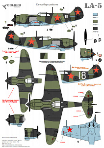 Decal 1/48 La-5 Part II(Colibri Decals)