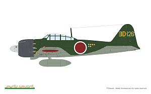 Model kit 1/48 Mitsubishi A6M5 Zero Type 52a ProfiPACK (Eduard kits)