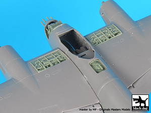 Additions (3D resin printing) 1/72 de Havilland Mosquito Mk.VI set N°1 (designed to be used with Tamiya kits)