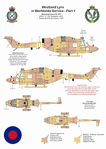 Decal 1/72 Westland Lynx in Worldwide Service Part 1 (AGM)