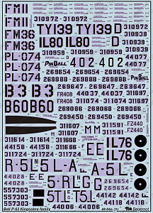 Decal 1/48 Bell p-63 Kingcobral (Begemot)