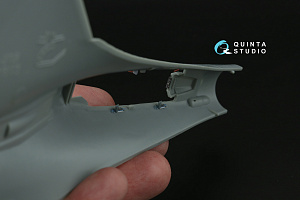 Su-30MKK 3D-Printed & coloured Interior on decal paper (Trumpeter) (with 3D-printed resin part)