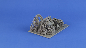 Additions (3D resin printing) 1/32 Wright R-R-2600 cyclone 14 version under Mitchell from NK Models (KepModels)