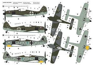 Model kit 1/32 Focke-Wulf Fw-190A-5/A-6 Nachtjager (Hobby 2000)