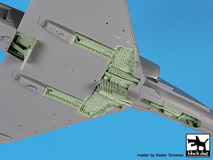 Additions (3D resin printing) 1/48 Douglas A-4 Skyhawk big set (designed to be used with Hobby Boss kits)