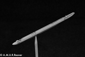 Additions (3D resin printing) 1/48 LAU-7 upper wing pylon and launcher for the SEPECAT Jaguar (UK) in 1/48 scale by Airfix (2025). (A.M.U.R.Reaver) 