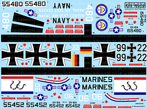 Decal 1/32 North-American/Rockwell OV-10A Bronco (Kits-World)