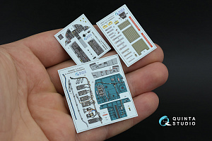 F-15A/F-15C Early/F-15J Early  3D-Printed & coloured Interior on decal paper (Hasegawa)
