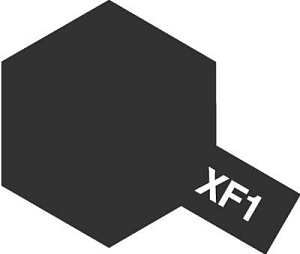 Acrylic paint Acrylic Mini XF-1 Flat Black (Tamiya) (10ml)