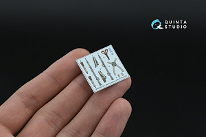MiG-21SM Fishbed-J 3D-Printed & coloured Interior on decal paper (Eduard) (with 3D-printed resin parts)