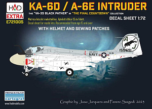Decal 1/48 KA-6D/A-6E Intruder w/ helmet&sewing p. (HAD)