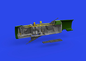 Additions (3D resin printing) 1/72 Messerschmitt Bf-110E cockpit (designed to be used with Eduard kits) 