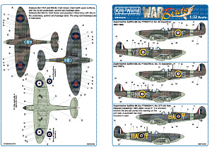 Decal 1/32 Supermarine Spitfire Mk.IIa BBMF Part Two (Kits-World)