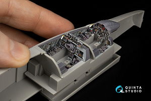 RF-4C Phantom II (late without DMAS) 3D-Printed & coloured Interior on decal paper (Hasegawa) (with 3D-printed resin parts)