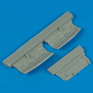 Additions (3D resin printing) 1/72 Lockheed-Martin F-16 undercarriage covers (designed to be used with Hasegawa kits) 