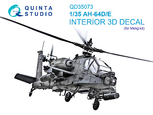 AH-64D/E 3D-Printed & coloured Interior on decal paper (Meng)