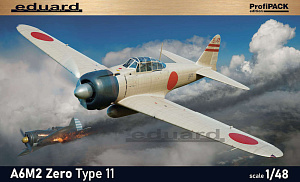 Model kit 1/48 Mitsubishi A6M2 Zero Type 11 1/48 ProfiPACK edition (Eduard kits)