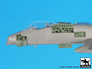 Additions (3D resin printing) 1/72 Fairchild A-10A Thunderbolt II electronics (designed to be used with Academy kits) 