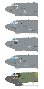 Decal 1/72 Strategic Air Command Boeing B-52G/H Stratofortress - Part 2 (Caracal Models)